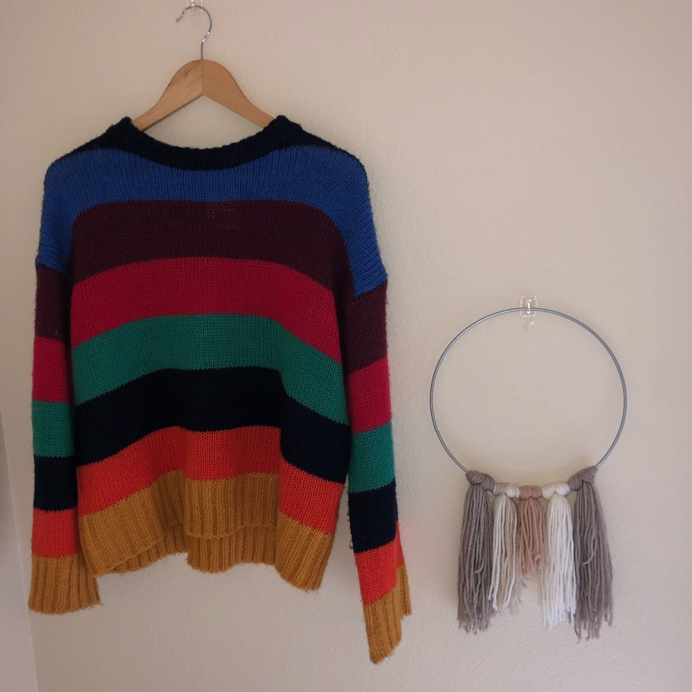 Striped brand new sweater